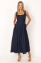 Women's Callum Midi Dress Синий, XSmall - фото #2