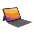 Фото #1 товара Чехол для планшета с клавиатурой Logitech iPad Air 2020 Серый Испанская Qwerty QWERTY