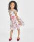 ფოტო #1 პროდუქტის Little & Toddler Girls Burnout Organza Social Dress