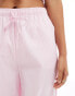 Фото #3 товара Stradivarius co-ord tie front trousers in pink stripe