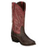Фото #2 товара Nocona Boots Zayne 13 Inch Square Toe Cowboy Mens Brown, Red Casual Boots HR557