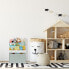Фото #4 товара Детский шкаф с игрушечным ящиком Relaxdays Kinderregal 70x50,5x28 см, белый, серый