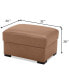 Фото #5 товара Radley 32" Leather Ottoman, Created for Macy's