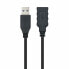 USB Cable NANOCABLE 10.01.0901-BK Black