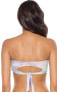 Фото #2 товара Soluna Swim Women's 236316 Moonlight Bandeau Bikini Top Swimwear Size M