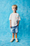 Фото #2 товара Шорты для малышей ZARA джинсовые клетчатые