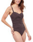 Profile By Gottex Tutti Frutti D-Cup Wide Strap One-Piece Women's