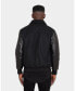 Фото #7 товара Mens Maverik Faux Sherpa Leather Jacket