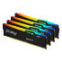 Kingston FURY Beast RGB - 128 GB - 4 x 32 GB - DDR5 - 5200 MHz - 288-pin DIMM