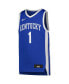ფოტო #3 პროდუქტის Big Boys #1 Royal Kentucky Wildcats Icon Replica Basketball Jersey