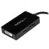 Фото #3 товара StarTech.com Travel A/V adapter: 3-in-1 Mini DisplayPort to DisplayPort DVI or HDMI converter - 0.15 m - Mini DisplayPort - DisplayPort + DVI-D + HDMI - Male - Female - Straight