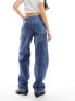 AllSaints Mia carpenter jeans in mid wash