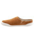 Фото #4 товара Softwalk Auburn S2151-258 Womens Brown Leather Slip On Mule Flats Shoes