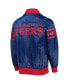 ფოტო #5 პროდუქტის Men's Royal Philadelphia 76Ers The Captain Ii Full-Zip Varsity Jacket