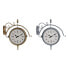 Фото #1 товара Настенное часы DKD Home Decor 43 x 14,5 x 47 cm Стеклянный Серый Позолоченный Железо традиционный (2 штук)