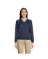 Women's School Uniform Cotton Modal V-neck Sweater