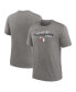 Фото #1 товара Men's Heather Charcoal Cleveland Guardians We Are All Tri-Blend T-shirt