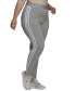 ფოტო #3 პროდუქტის Women's Essentials 3-Stripe Full Length Cotton Leggings, XS-4X