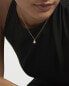 Фото #4 товара Blyštivý pozlacený náhrdelník Vanilla CO01-674-U (řetízek, přívěsek)