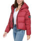 Фото #4 товара Women's Cropped Hooded Puffer Jacket