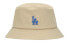 Фото #7 товара Шляпа рыбацкая MLB Лого NY Fisherman Hat, унисекс, черный/бежевый/белый.