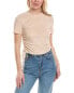 Фото #1 товара Wayf Ruched Knit Top Women's