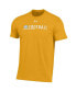 Men's Gold Southern University Jaguars 2022 Sideline Football Performance Cotton T-shirt