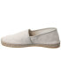 Gucci Gg Canvas & Leather Espadrille Men's