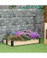 Фото #2 товара Плантер для выращивания овощей и трав Outsunny Raised Garden Bed Foldable Model