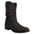 Фото #2 товара Dingo Amsterdam Round Toe Cowboy Mens Black Casual Boots DI15240