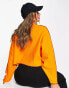 Фото #8 товара ellesse sweatshirt with contrast stitching in orange