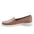 Фото #4 товара Trotters Universal T2110-104 Womens Brown Leather Slip On Loafer Flats Shoes