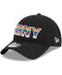 Фото #3 товара Men's Black New York Red Bulls Pride 9TWENTY Adjustable Hat