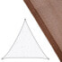 Shade Sails Awning 3,5 x 3,5 m Chocolate Polyethylene 350 x 350 x 0,5 cm