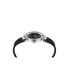 Women's Supernova Two Hand Quartz Black Silicone 34MM