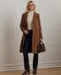 ფოტო #1 პროდუქტის Women's Wool-Blend Walker Coat