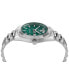 Men's Date Superlative Stainless Steel Bracelet Watch 42mm