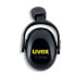 UVEX Arbeitsschutz 2600214 - Helmet - Black - Yellow - ABS - Polyvinyl chloride (PVC) - 30 dB - 230 g