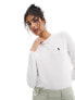 Polo Ralph Lauren long sleeve top in white