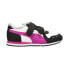 Фото #1 товара Puma Cabana Racer Sl 20 V Toddler Girls Black, White Sneakers Casual Shoes 3837