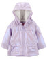 Baby Lavender Shine Mid-Weight Fleece-Lined Jacket 24M