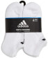 ფოტო #2 პროდუქტის Men's Cushioned Athletic 6-Pack No Show Socks