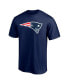 Фото #3 товара Men's Mac Jones Navy New England Patriots Player Icon T-shirt