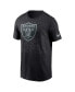 Фото #2 товара Men's Black Las Vegas Raiders RFLCTV T-shirt