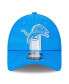 Фото #2 товара Men's Blue Detroit Lions 2024 Sideline 9FORTY Stretch-Snap Hat