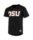 Фото #3 товара Men's Black Oregon State Beavers Vapor Untouchable Elite Replica Full-Button Baseball Jersey