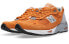 Кроссовки New Balance NB 991 Мужские Серо-оранжевые 44.5 - фото #2