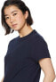 Fjällräven Womens Greenland Cotton Blend T-Shirt Short Sleeve Navy Size X-Large