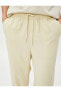 Фото #15 товара Basic Pantolon Beli Bağcıklı Cep Detaylı Viskon Karışımlı