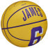 Фото #2 товара Basketball ball Wilson NBA Player Icon LeBron James Mini Ball WZ4007201XB